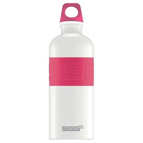 Бутылка для воды SIGG CYD Pure White Touch, 0.6 л (розовая)  