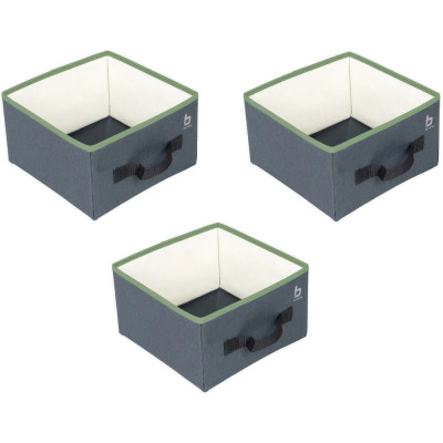 Набор ящиков складных для органайзера Bo-Camp Medium 3 Pieces (3 шт) (1694010)