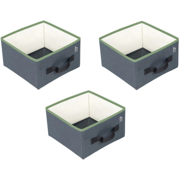 Набор ящиков складных для органайзера Bo-Camp Medium 3 Pieces (3 шт) (1694010)  