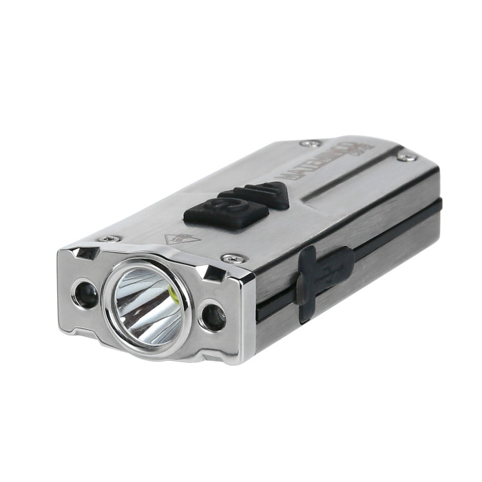 Фонарь Mateminсo CSF02 MINI, серебристый  