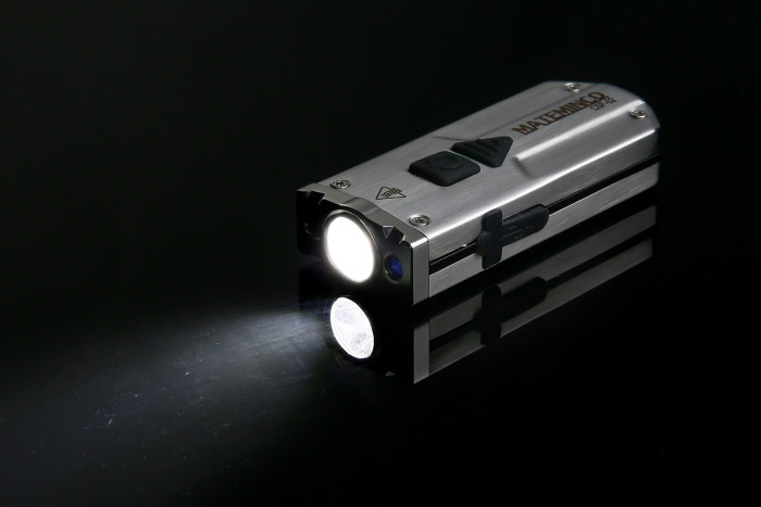 Фонарь Mateminсo CSF02 MINI, серебристый  