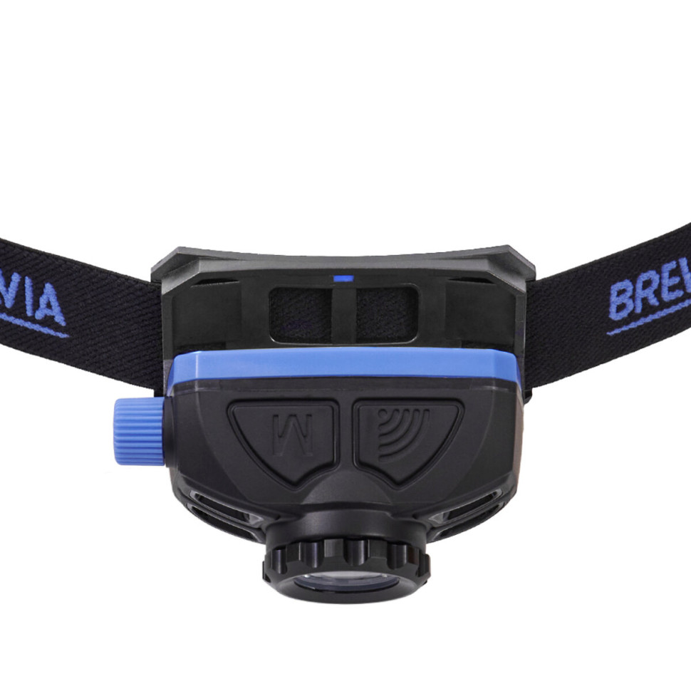 Фонарь налобный Brevia 400Lm, 5W LED, Zoom, Sensor, 1400mAh IP65 ...