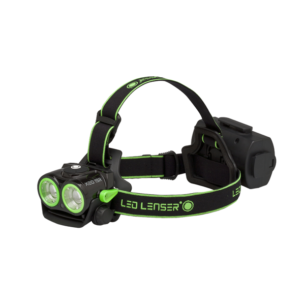 Фонарь Led Lenser XEO19R Black-Green 