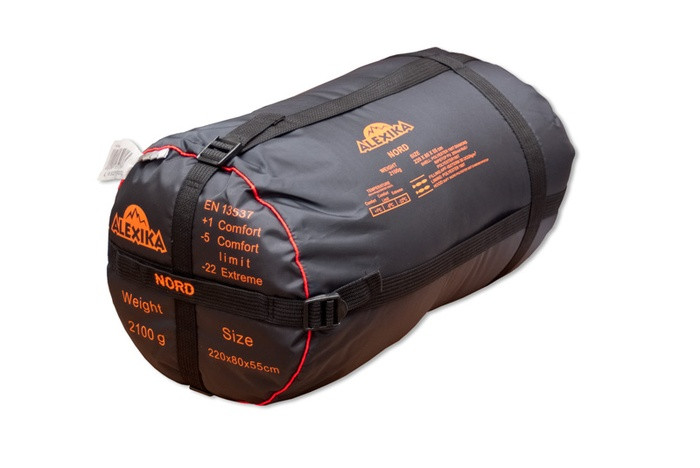 Спальный мешок Alexika Nord - right, Red  