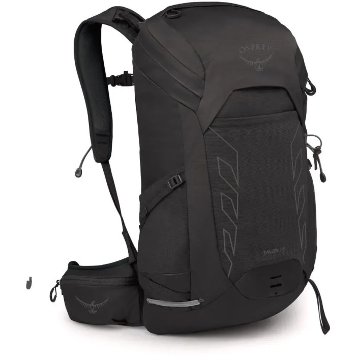 Рюкзак Osprey Talon 26 black/coal grey - O/S - черный/серый  