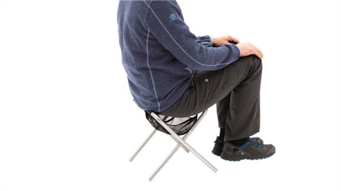 Стул складной Robens Furniture Trailblazer Silver Grey  