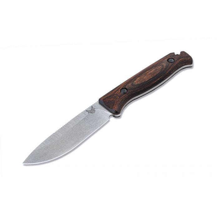 Нож Benchmade Saddle Mountain Skinner, дерево  