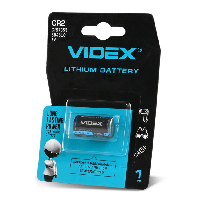 Батарейка литиевая Videx CR2 1шт  