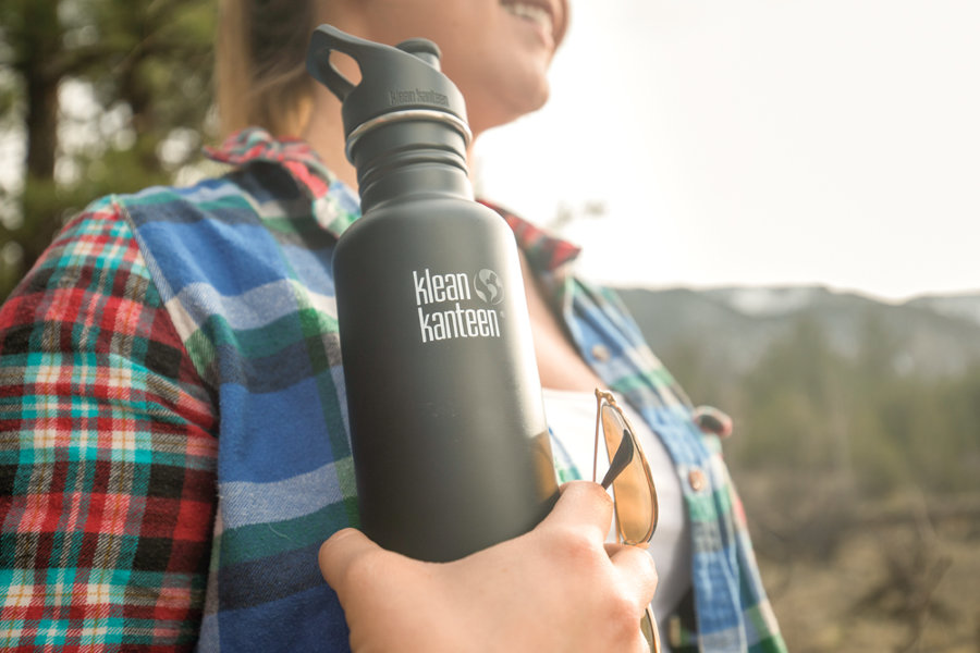 Фляга Klean Kanteen Classic Sport Cap Shale Black Matt 800 мл