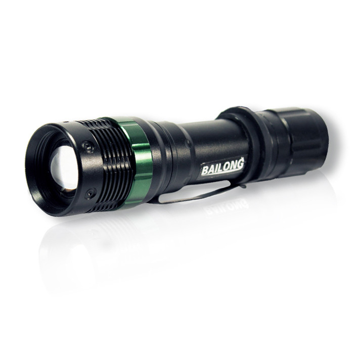 Карманный фонарь Police BL-Q8455-XPE, серый Q5, 18000W  