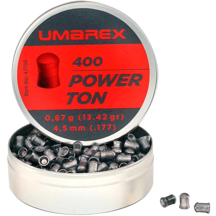 Шарики Umarex Power Ton 0,87 гр. кол.4.5(.177) 400шт. (4.1706)  