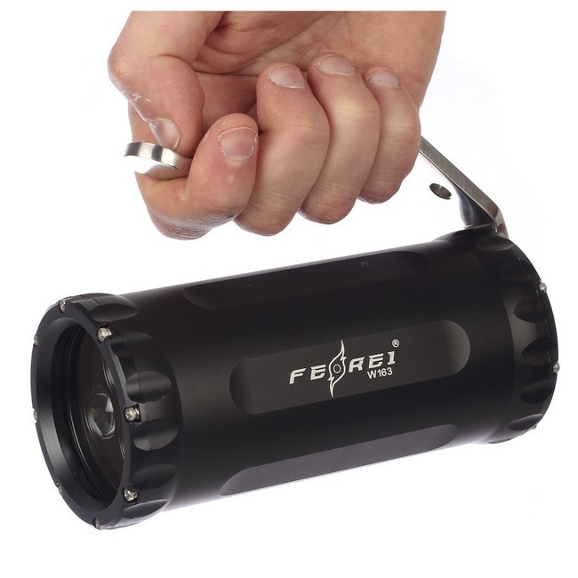 Подводный фонарь Ferei W163B, теплый свет, 2600 люмен  