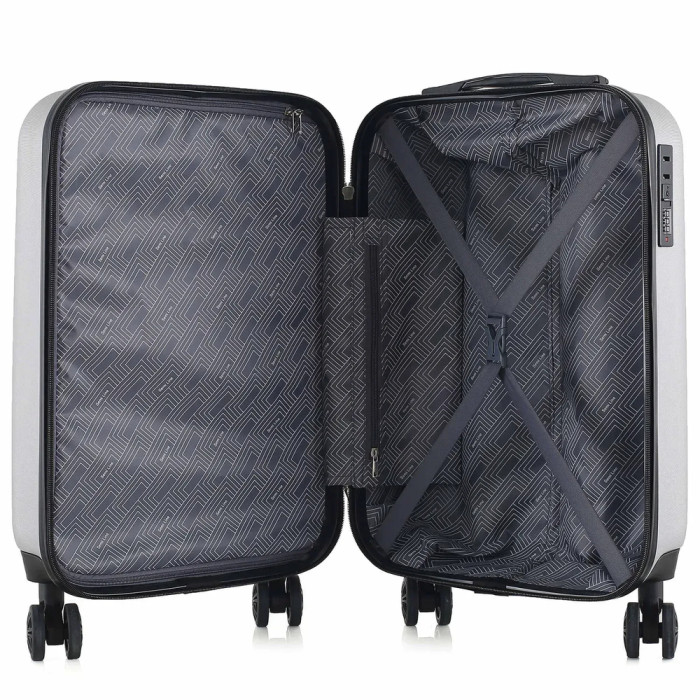 Чемодан Semi Line 20" (S) Light Grey (T5762-2)  