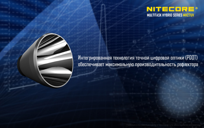 Фонарь ультрафиолетовый Nitecore MH27UV  