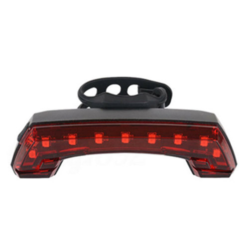 Карманный фонарь Police BG-806-11SMD (красный), ЗУ microUSB, звонок + поворотники  