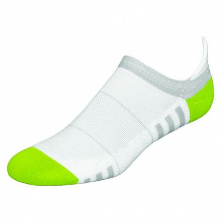 Термоноски InMove Mini Fitness Белый с зеленым, 39-41  