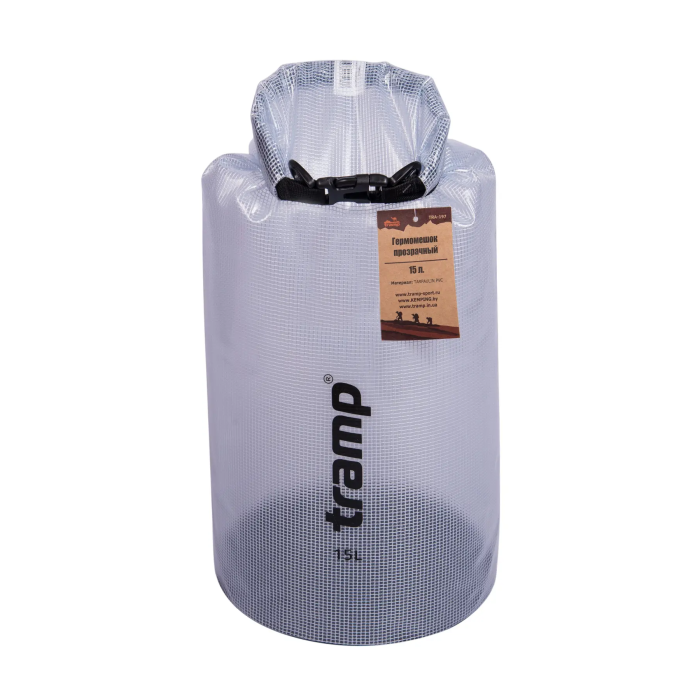 Гермомешок TRAMP PVC прозрачный 15л UTRA-197  