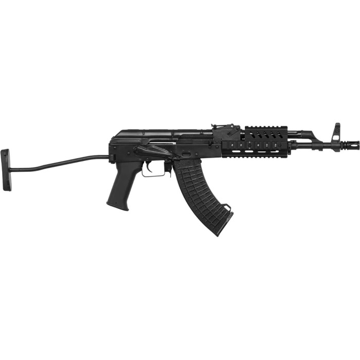Страйкбольная винтовка LCT АК AEG 6 мм с тактическим обвесом cashmir black  