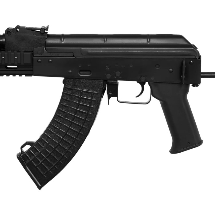 Страйкбольная винтовка LCT АК AEG 6 мм с тактическим обвесом cashmir black  
