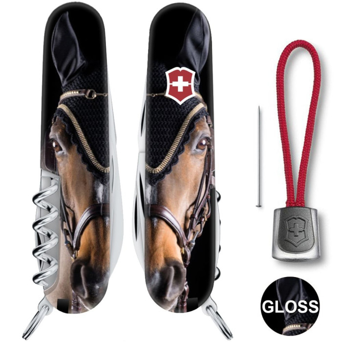 Складной нож Victorinox SPARTAN ZODIAC Королевский конь 1.3603.3.Z5290pk  