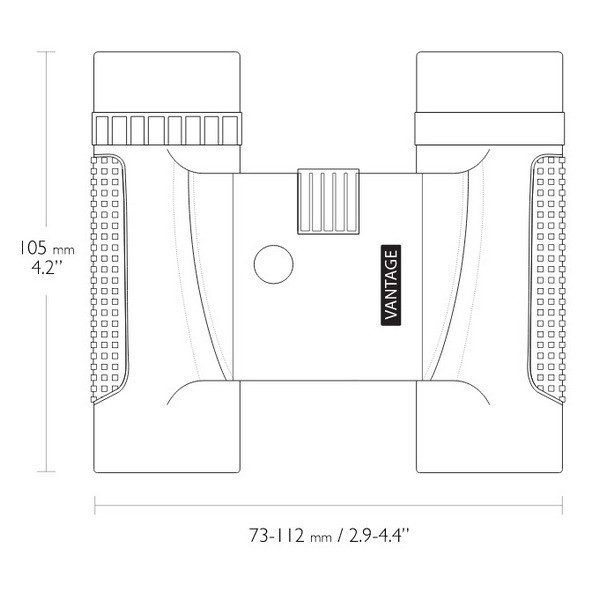 Бинокль Hawke Vantage 8x25 WP, зеленый  