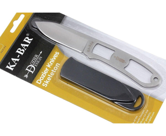 Нож Ka-Bar Dozier Skeleton Knife, блистер, длина клинка 7 см  