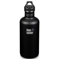 Бутылка для воды Klean Kanteen Classic Loop Cap 800 мл - черная