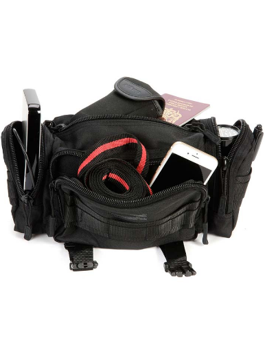 Сумка поясная Snugpak Response Pak (черная)  