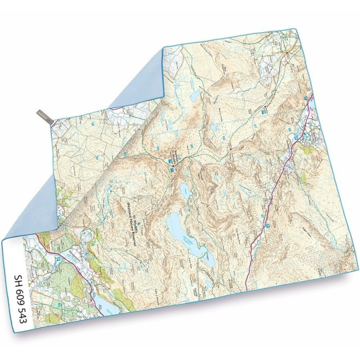 Полотенце Lifeventure Soft Fibre Printed Giant, Snowdown  
