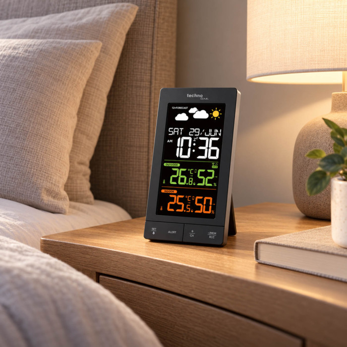 Метеостанция Technoline WS6458 Black (WS6458)  