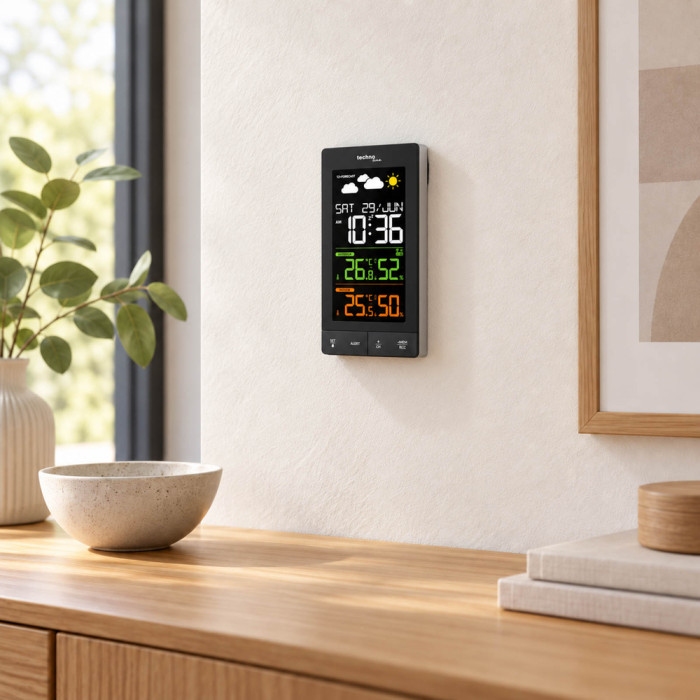 Метеостанция Technoline WS6458 Black (WS6458)  