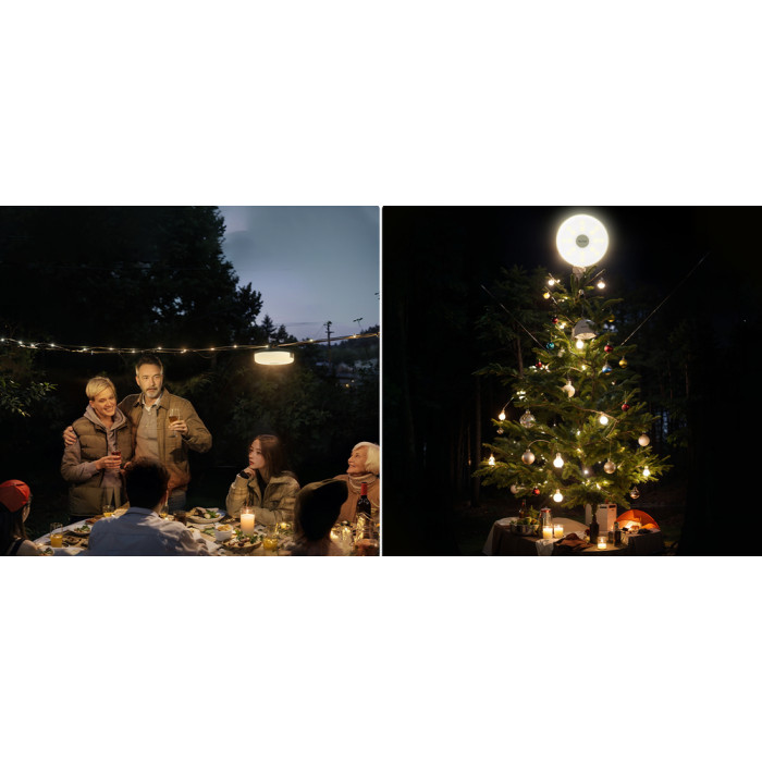 Кемпинговый фонарь-гирлянда NexTool Milky Way - GW20, белая (20 метров)  