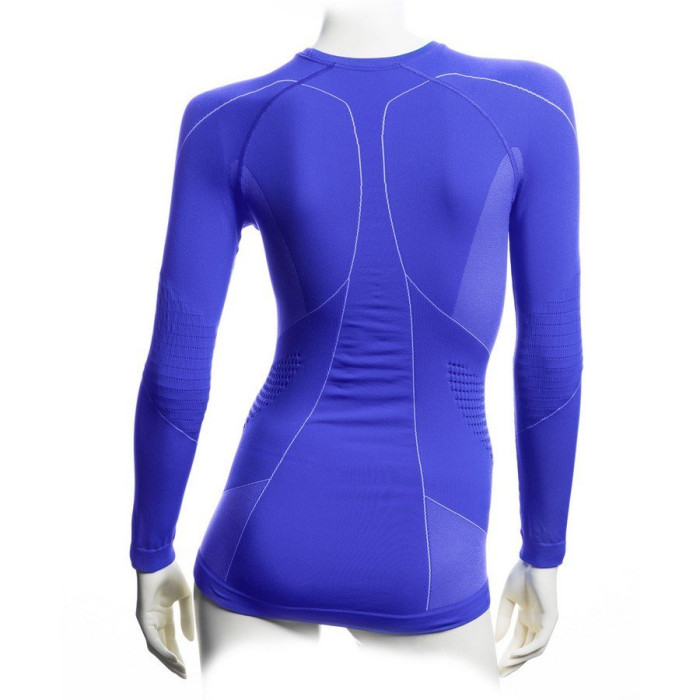 Футболка Accapi Polar Bear Long Sleeve Shirt Woman 975 purple/white, XS/S  