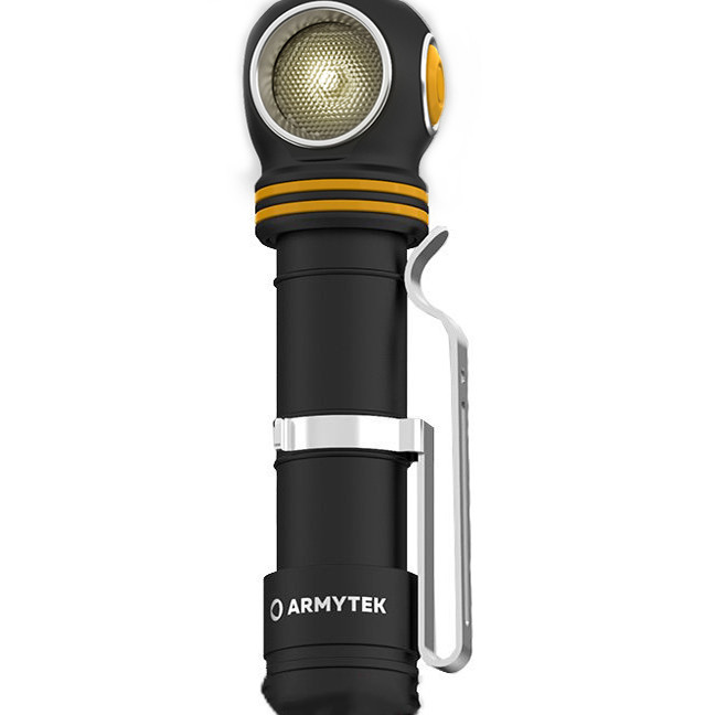 Мультифонарь Armytek Elf C2 Micro USB+18650 LH351D (теплый свет) (F05102W) 