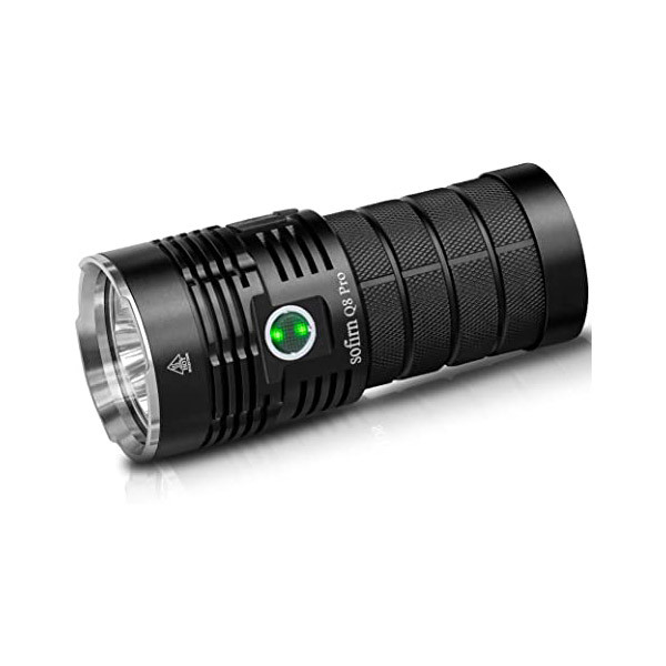 Фонарь ручной Sofirn Q8Pro 6500K, черный 