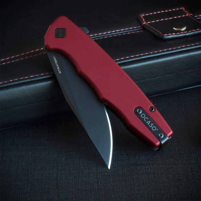 Нож Ocaso Strategy, Red Aluminum, Black  