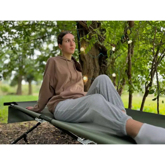 Кровать раскладная Base Camp Camping Bed, Olive Green (BCP 10601)  