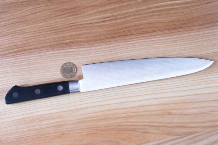 Нож кухонный Tojiro VG10 Clad Steel with Bolster Chef Knife 210mm F-808  