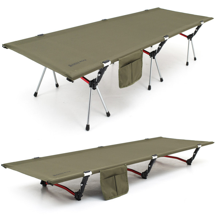 Кровать складная Naturehike ультралегкая NH19JJ006, алюминий, зеленый  
