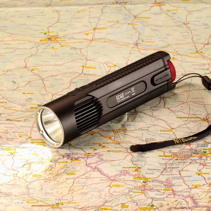 Карманный фонарь Nitecore EC4S , серый XHP50, 2150 люмен  