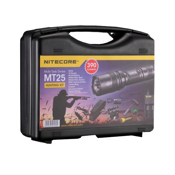 Набор для ночной охоты Nitecore MT25, в подарочном кейсе  