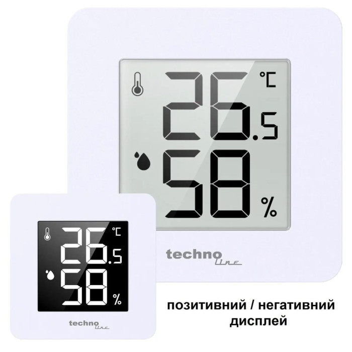 Термогигрометр Technoline WS9475 White (WS9475)  