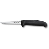 Кухонный нож Fibrox Poultry  9см узкое с черн. ручкой