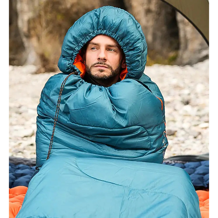 Спальный мешок KingCamp Tigris 250 peacockblue  