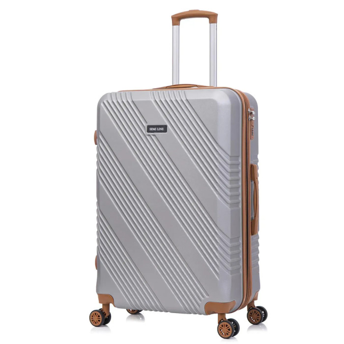 Чемодан Semi Line 28" (L) Light Grey (T5849-3)  