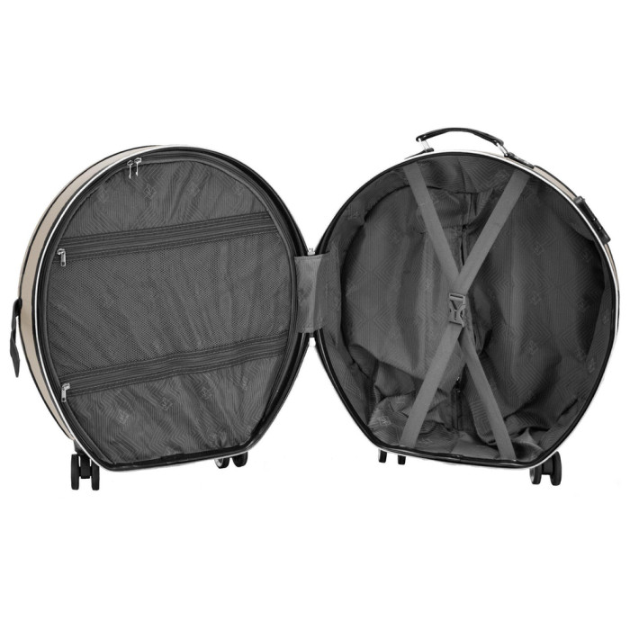 Чемодан Semi Line 24" (M) Champagne/Black (T5674-3)  