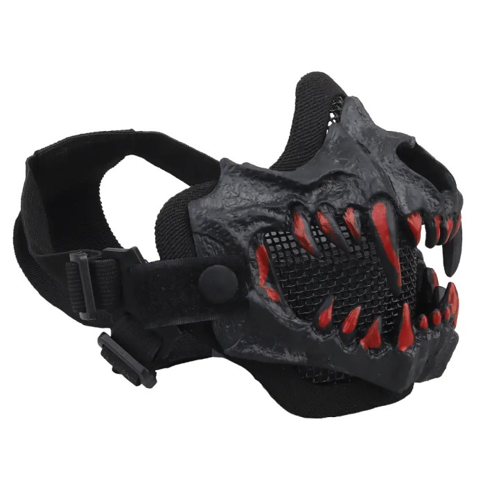 Маска защитная WoSport Fangs Mask Black  