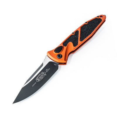Нож Microtech Socom Elite Auto Drop Point Black Blade orange 160A-1OR
