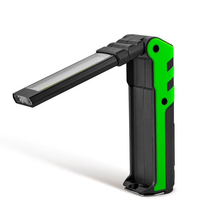 Фонарь портативный Winso 400Lm, 5W COB + 2x3W, 4000mAh, PowerBank White  