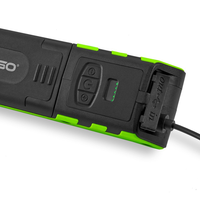 Фонарь портативный Winso 400Lm, 5W COB + 2x3W, 4000mAh, PowerBank White  